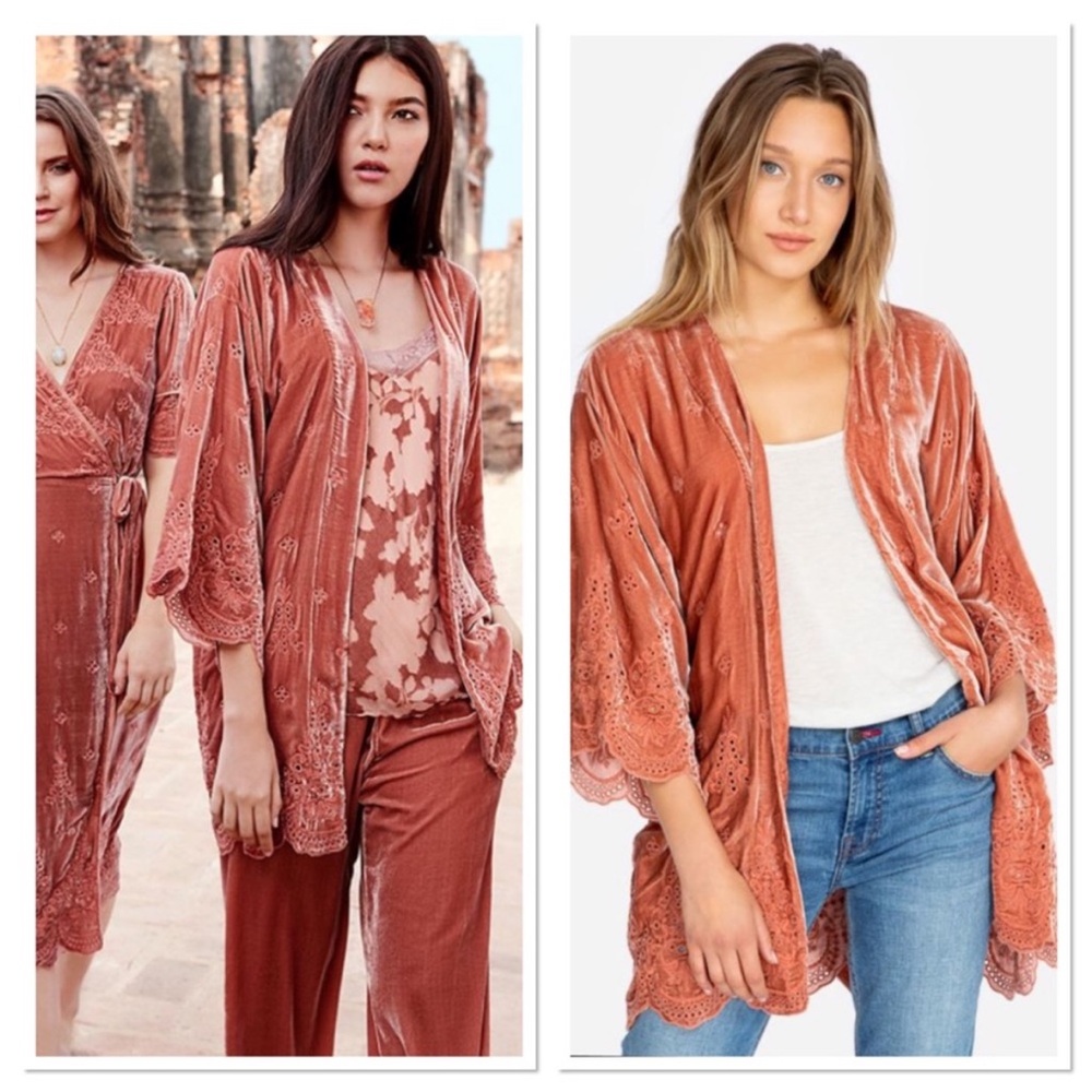 Johnny Was Jade Axel Kimono Jacket